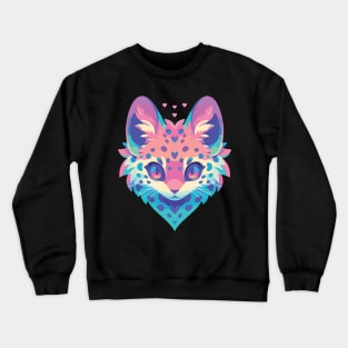 Kawaii Cute Wildcat Series - 006 Crewneck Sweatshirt